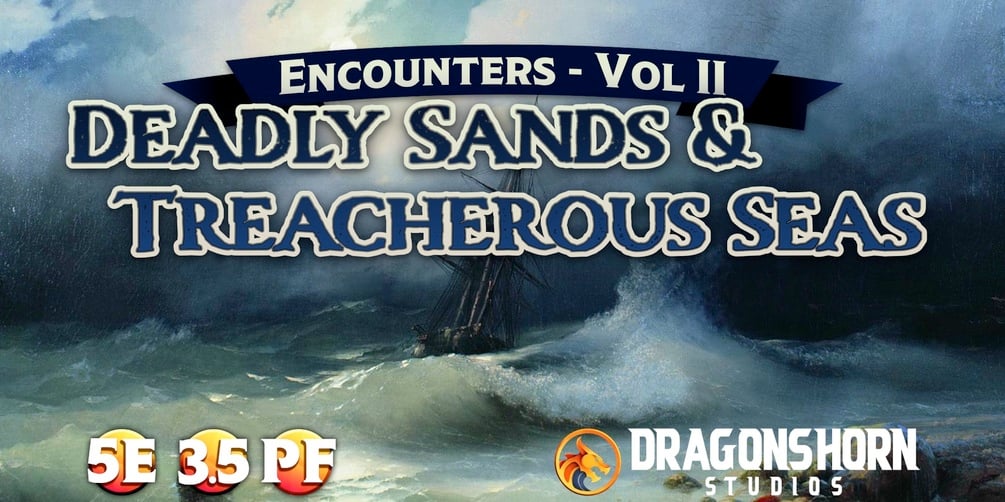 Dragonshorn Tales - Encounters Volume 2 (5e/3.5e)