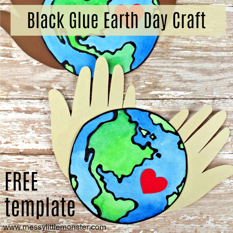 Earth Day Printable Template