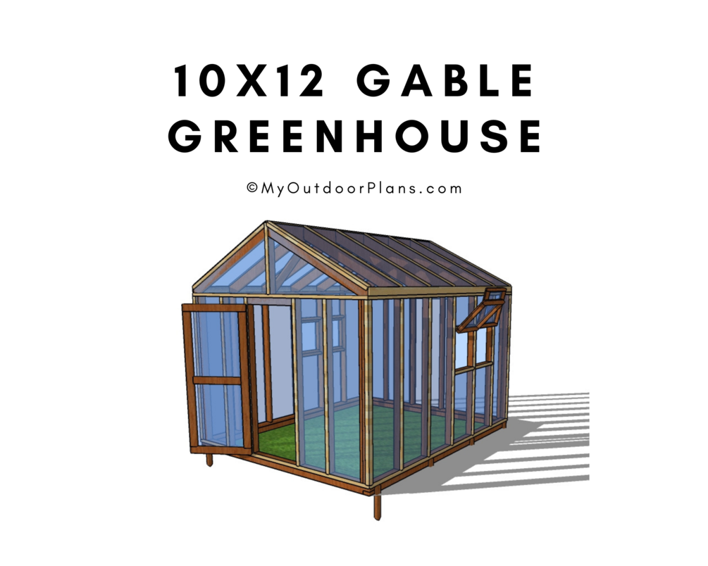 10x12 greenhouse plans