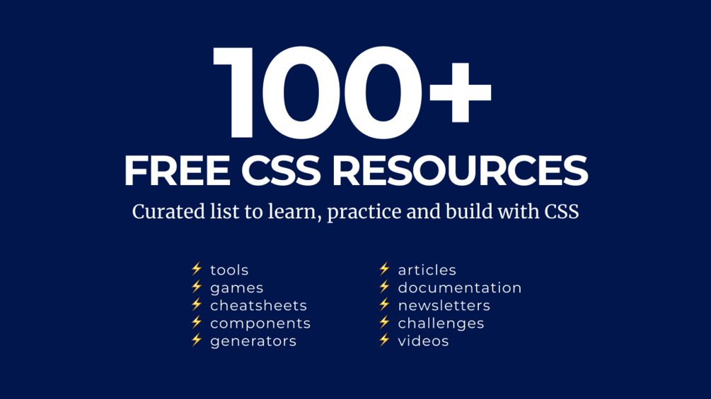 100+ Free CSS Resources