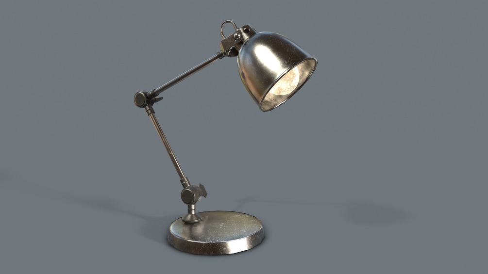 Desk Lamp (PBR Game Ready)