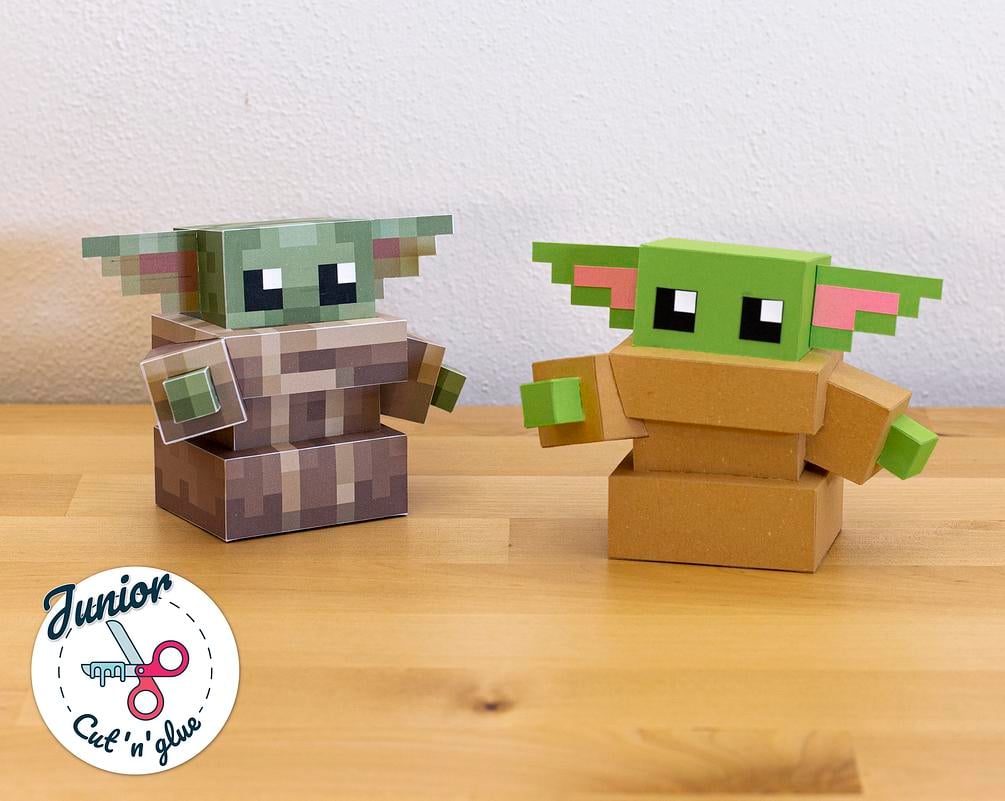 Baby Yoda Pixel Art Minecraft