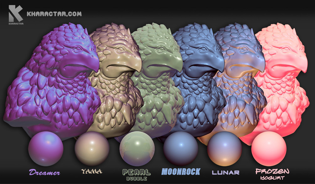 Sculptris Custom Materials