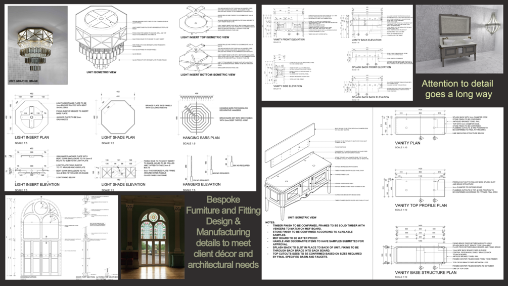 Custom furniture design