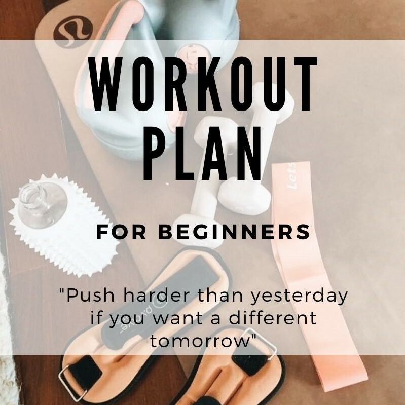 Fitness Plan Week One, Women's Beginners