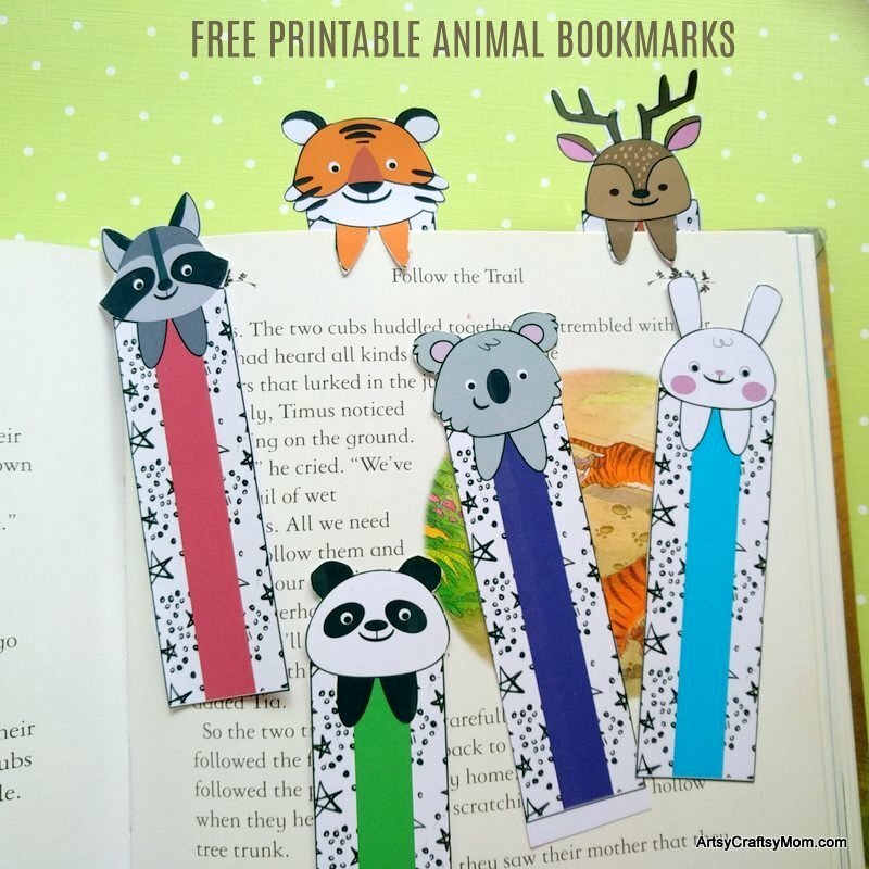 Printable Animal Bookmarks