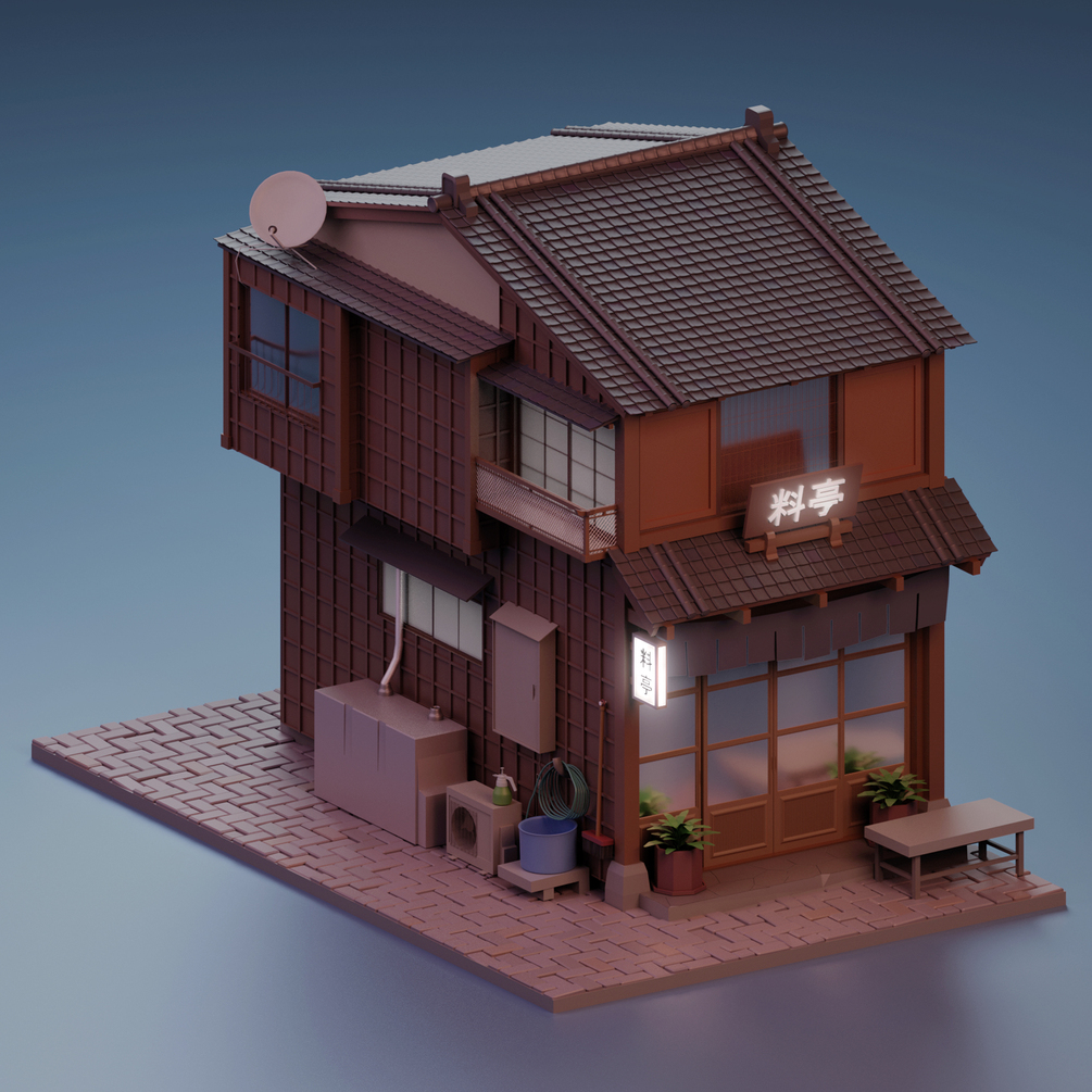 Japanese Restaurant 2 Blender