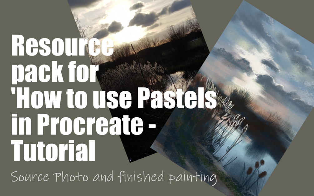 How to use Pastels in Procreate resource pack