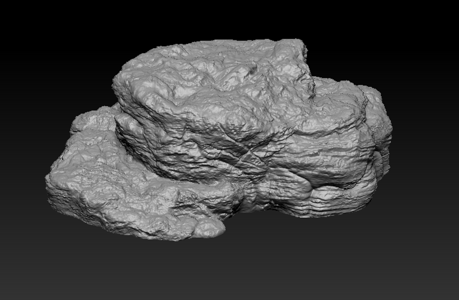3D Print Terrain Rock 1 STL
