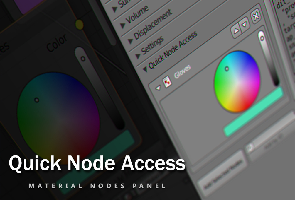 [Blender] Quick Node Access