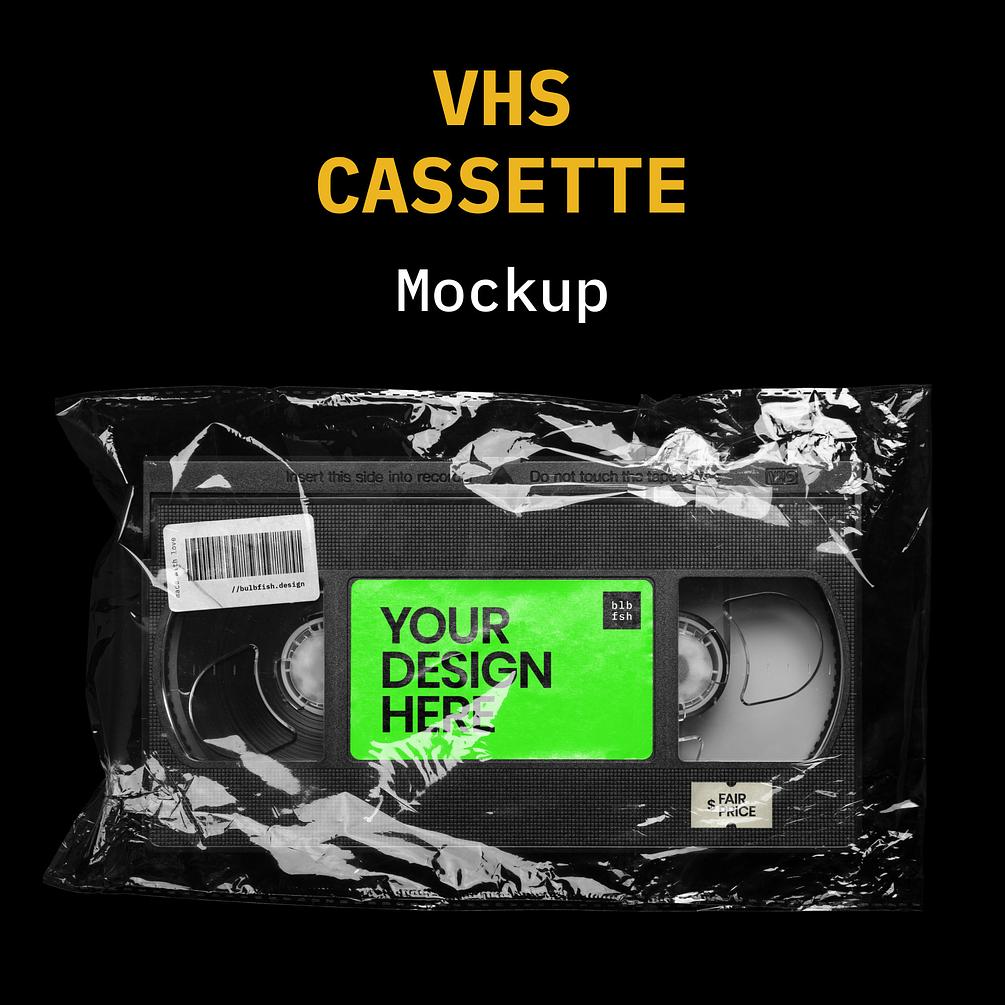Download VHS Cassette Mockup