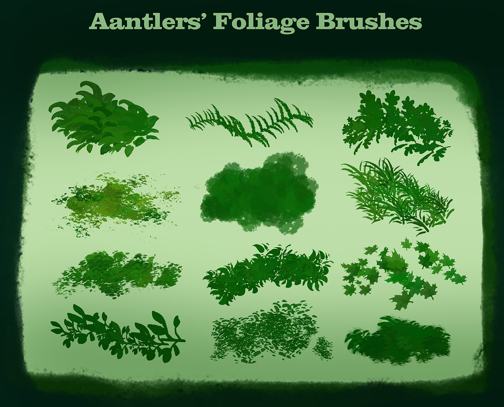 Foliage Brushes