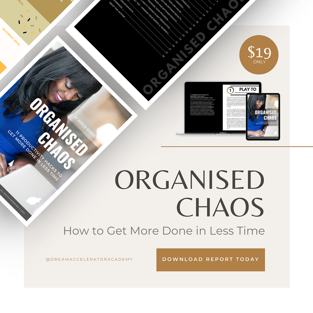 Organised Chaos 11 Hacks to Get More Done in Less Time (Report)