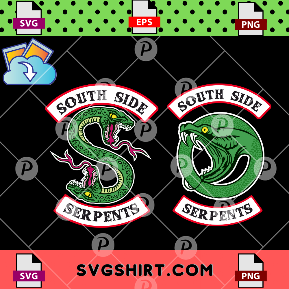 Riverdale Southside serpents SVG PNG Digital Download