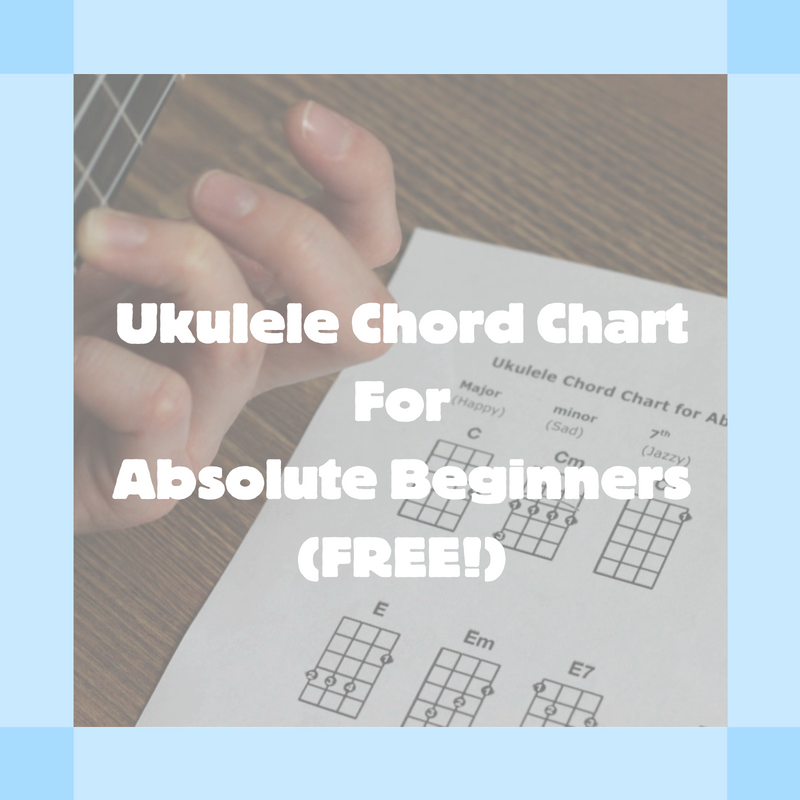 Ukulele Chord Chart for Absolute Beginners