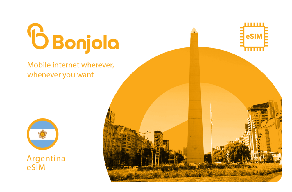 Argentina eSIM (1GB) Instant mobile data. Travel eSIM. Fast and reliable No physical