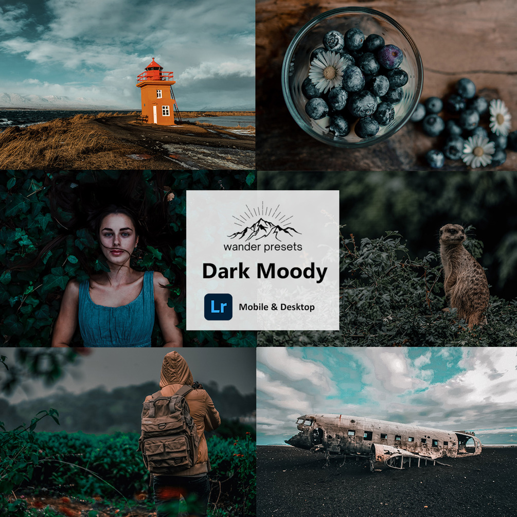 Lightroom Preset Dark Moody Collection