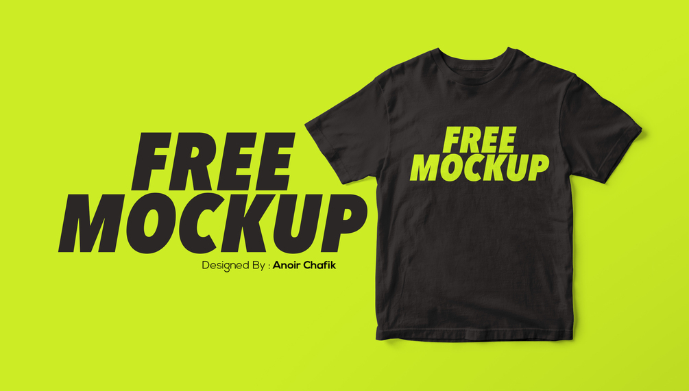 Free T-shirt mockup