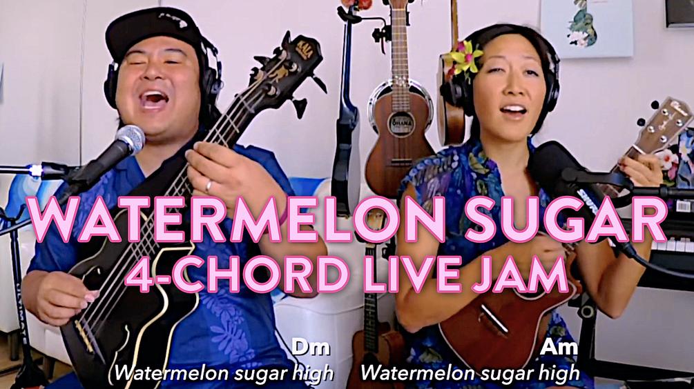 WATERMELON SUGAR Ukulele Chord Chart