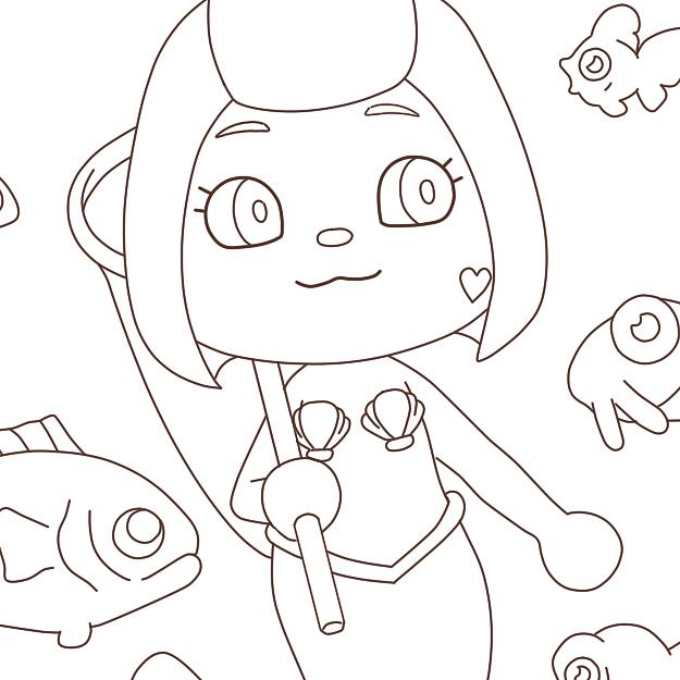 960 Collections Coloring Pages Of Animal Crossing  Best HD