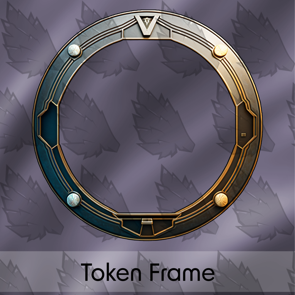 DND / Pathfinder /Token Frame/ Token Border / Foundry VTT / Roll20