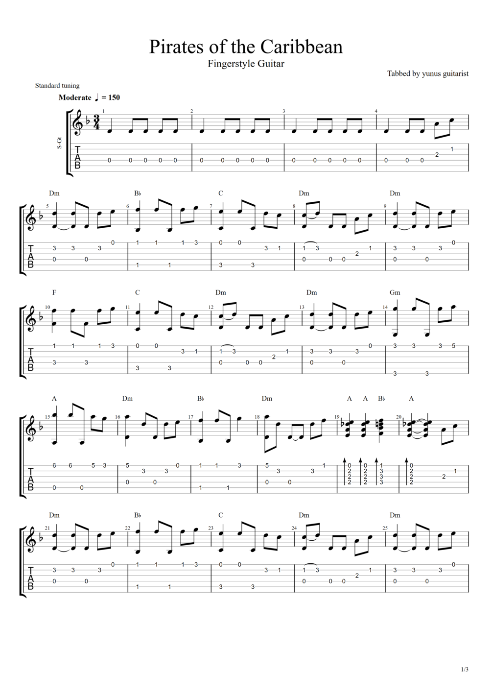 TAB Pirates of the Caribbean