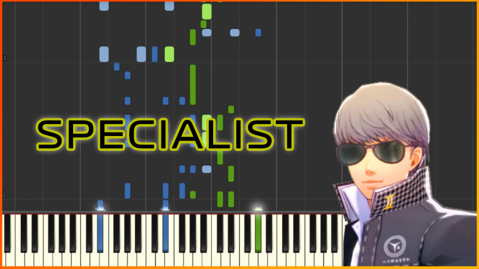 Piano Sheet Music Specialist Persona 4