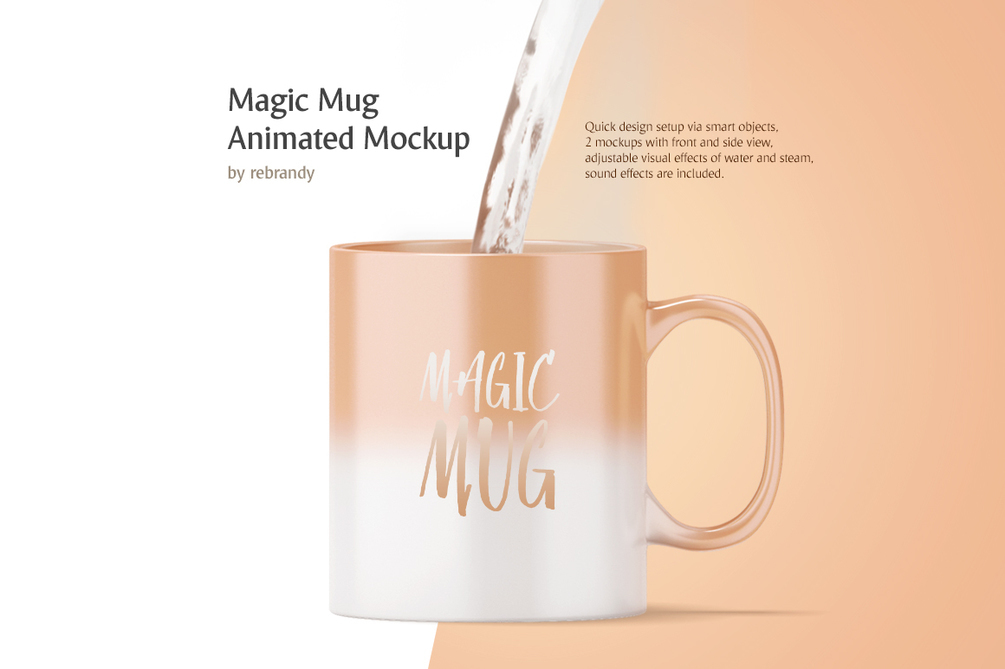 Magic Mug Animated Mockup