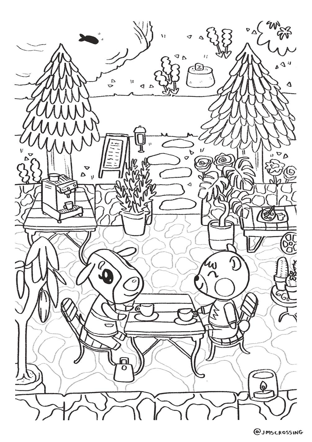 free-animal-crossing-colouring-page-cookie-maple