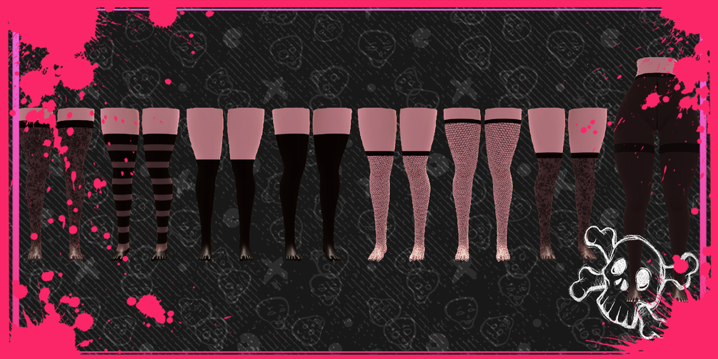 Stockings Textures (Panda Base)