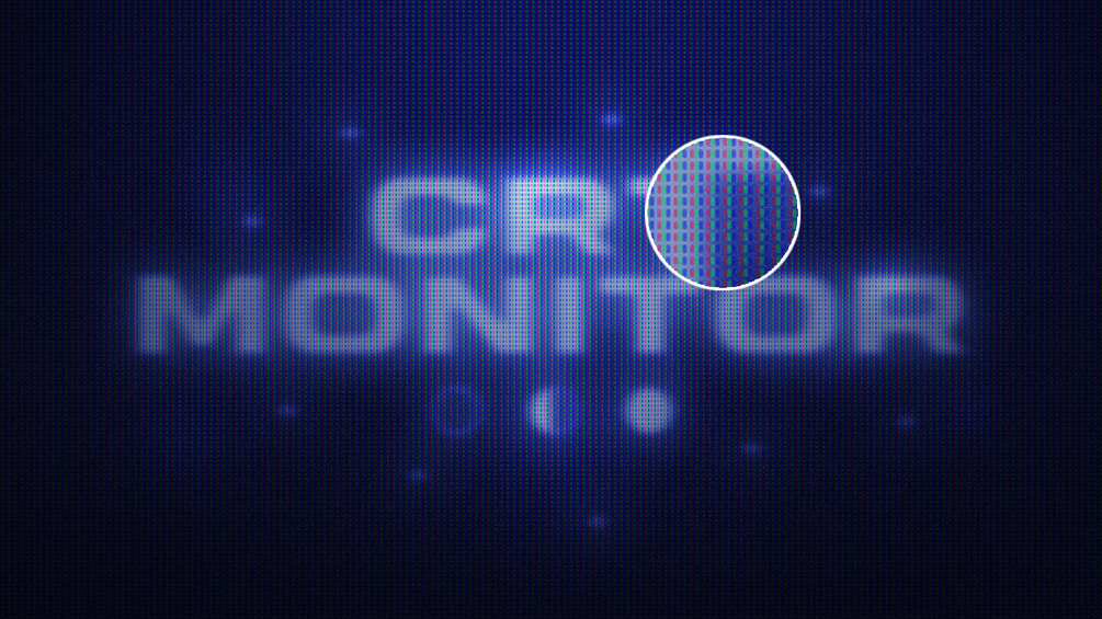 CRT Monitor Effect