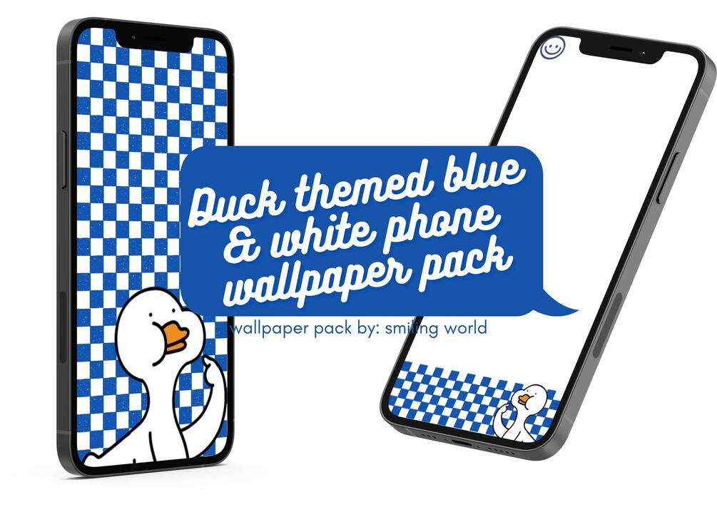 Duck themed phone wallpaper pack