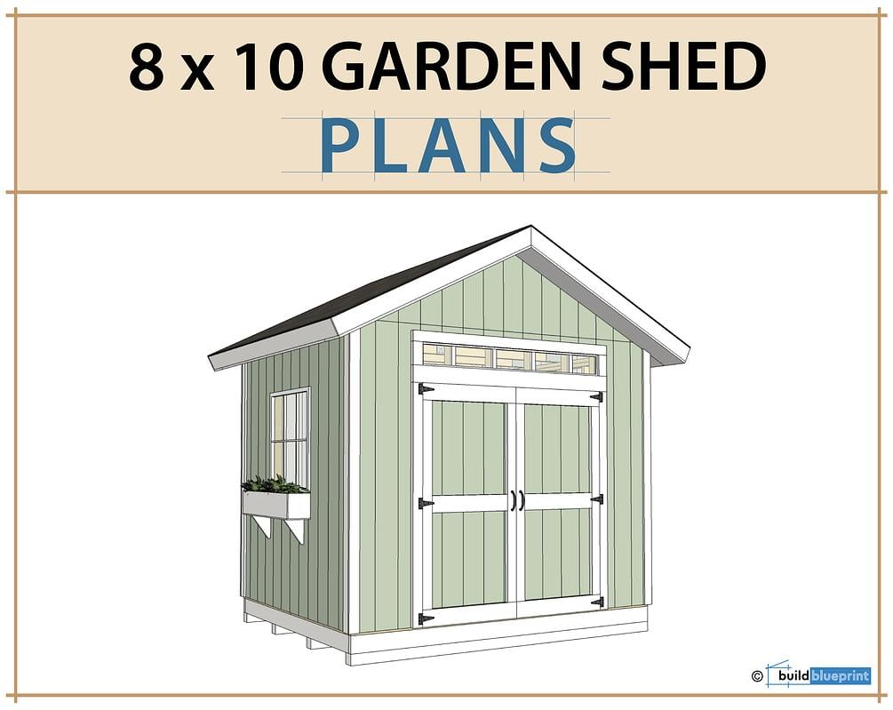 Free 8x10 shed plans download