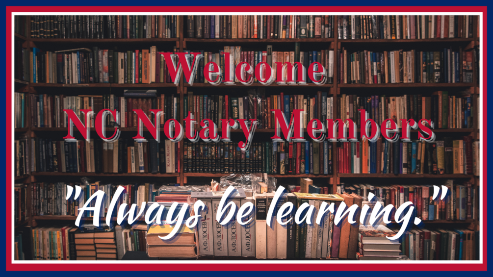 Confident Notaries Member's Area