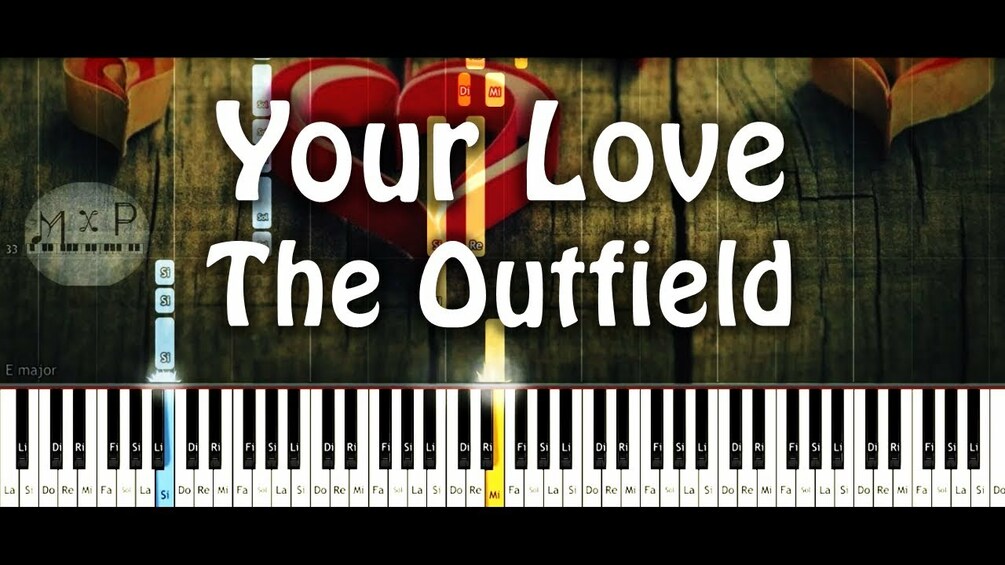 The Outfield Your Love (Partitura/MIDI/Mp3)