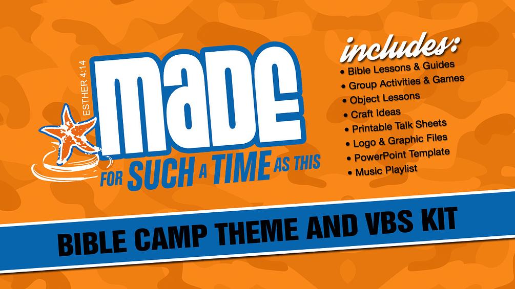 Bible Camp Theme or VBS Curriculum: Esther