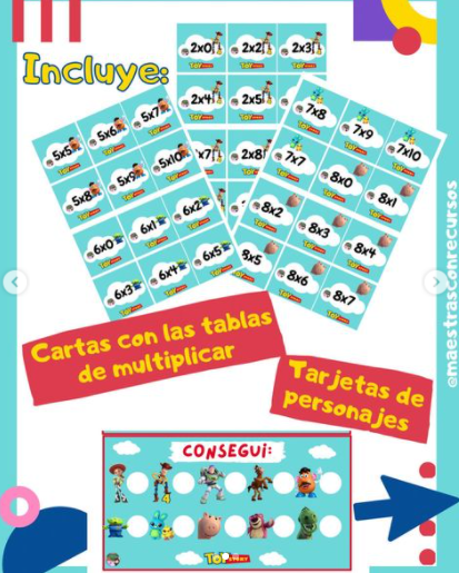 MULTIPLICA CON TOY STORY
