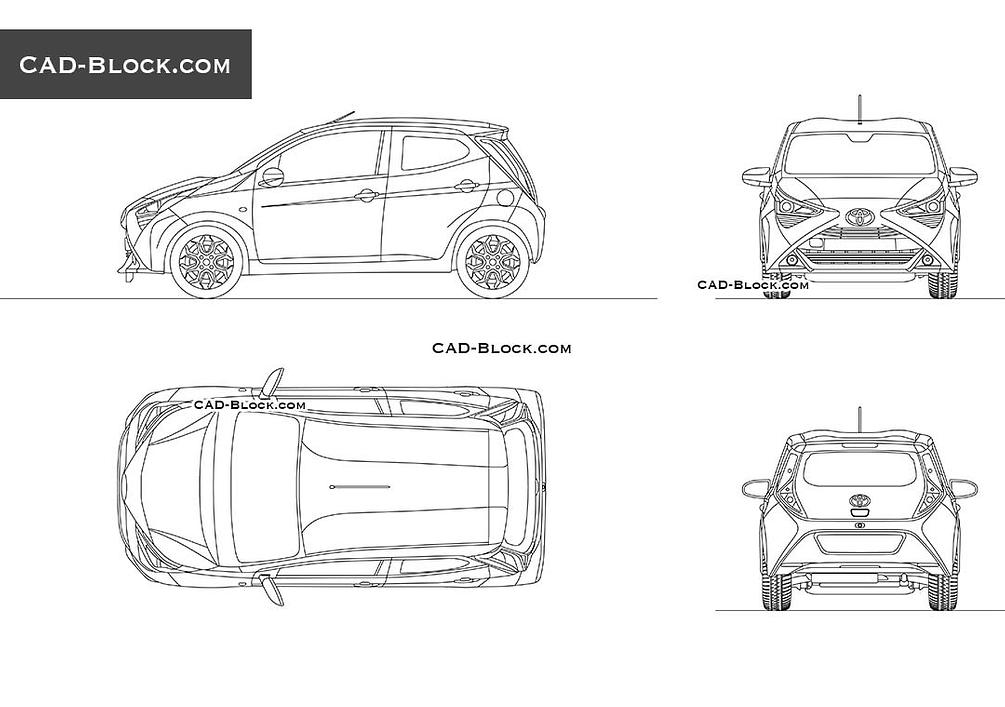 Toyota aygo салон
