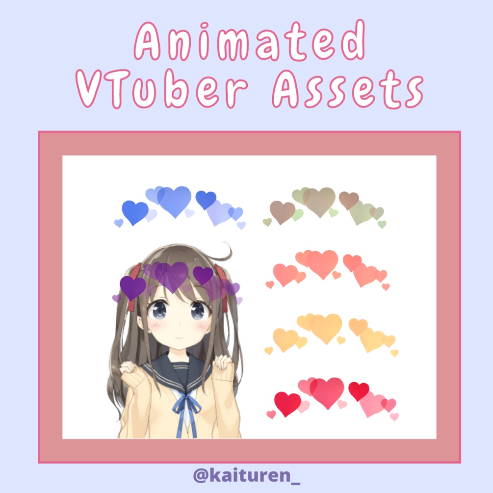 Animated Hearts "Photobooth Filter" PACK 2