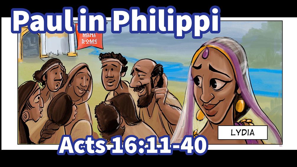 Paul In Philippi A Cartoonist S Guide To Acts 16 11 40