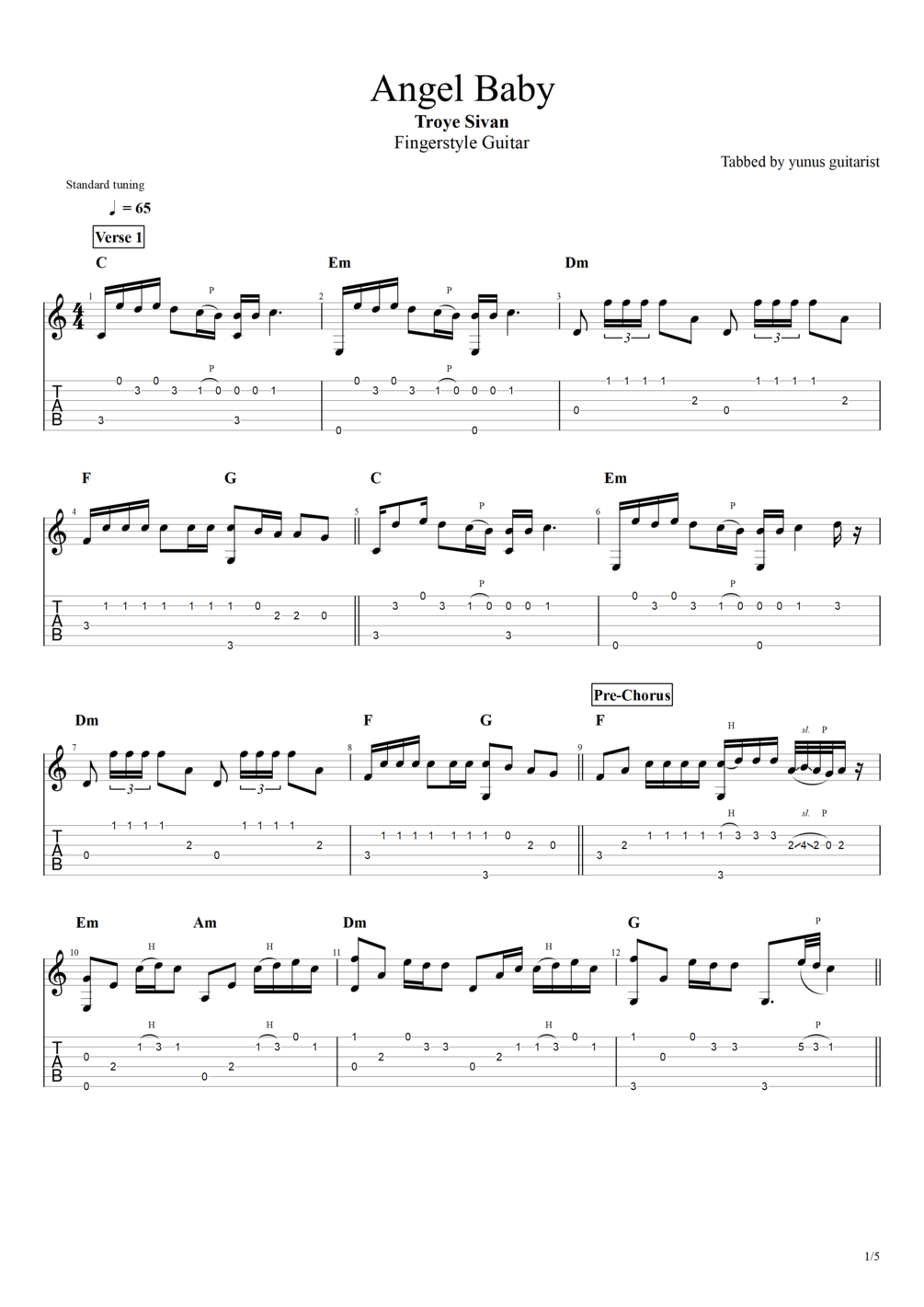 TAB. Angel Baby Troye Sivan
