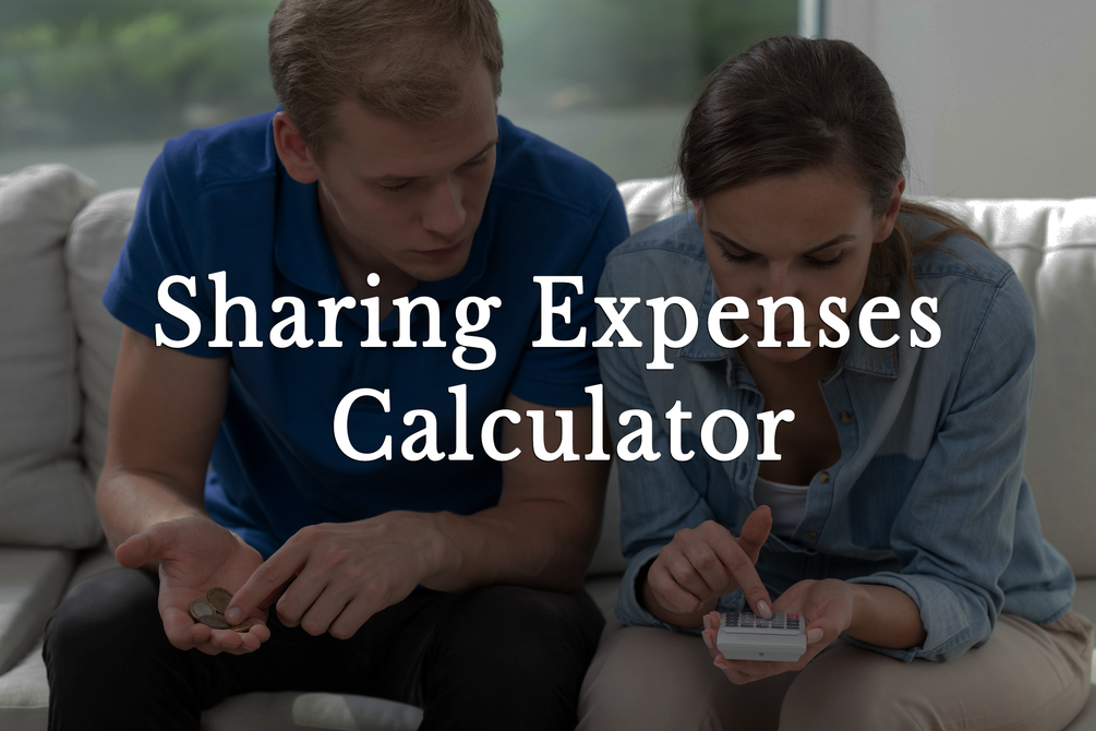 Calculator for Sharing Expenses in a Relationship