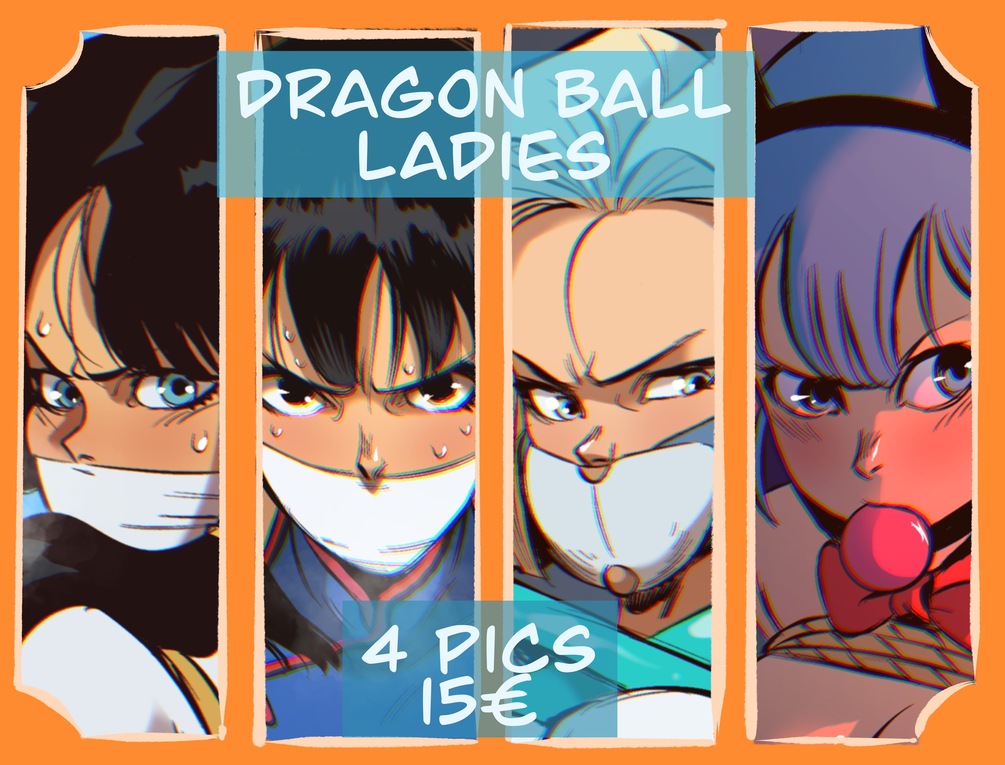 Dragon Ball Ladies Artpack