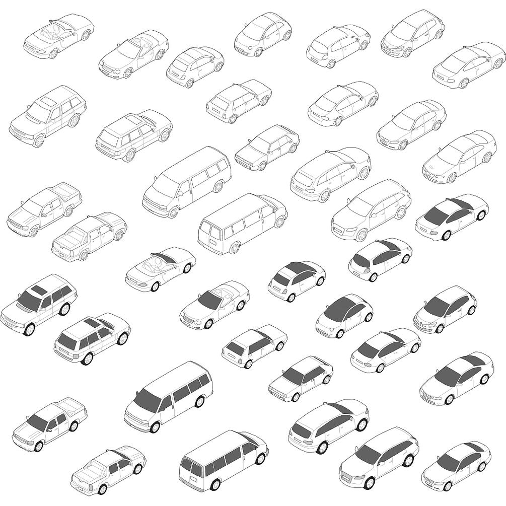 free isometric drawing illustrator car download