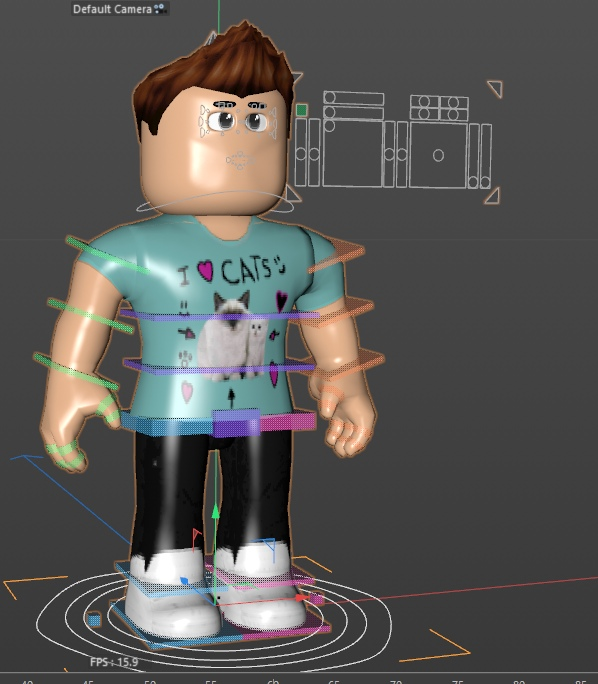 Roblox Cinema 4D rig