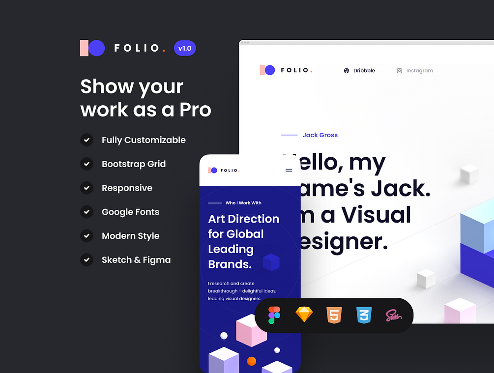Folio Designer Portfolio Kit