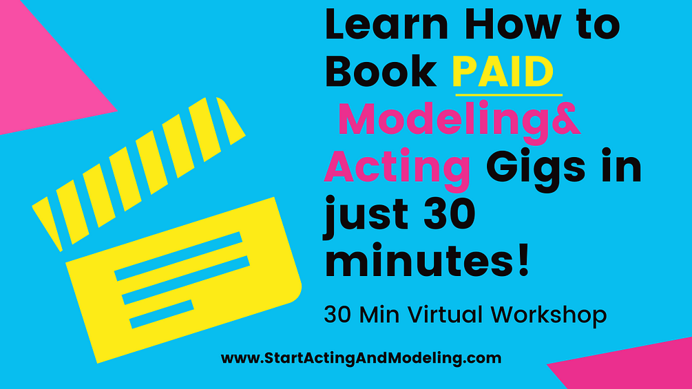 Getting Started in Acting/Modeling 101 eCourse