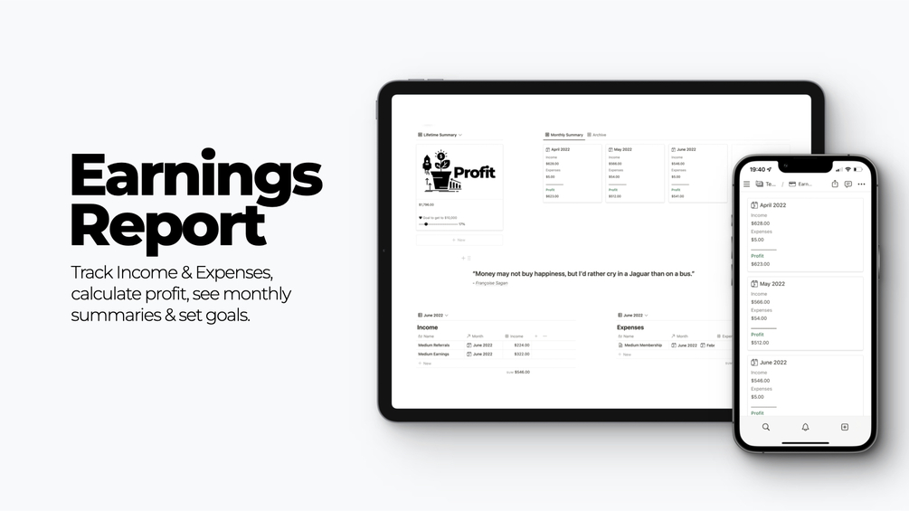 Earnings Report