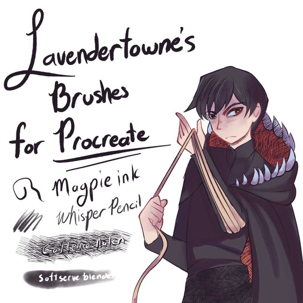 Lavendertowne brushes for procreate