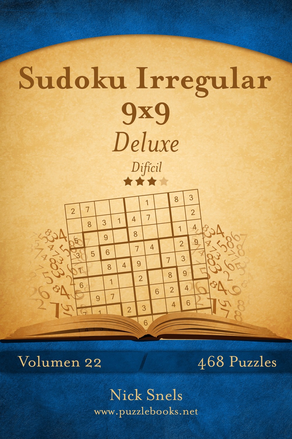Sudoku Irregular 9x9 Deluxe Dif cil Volumen 22 468 Puzzles